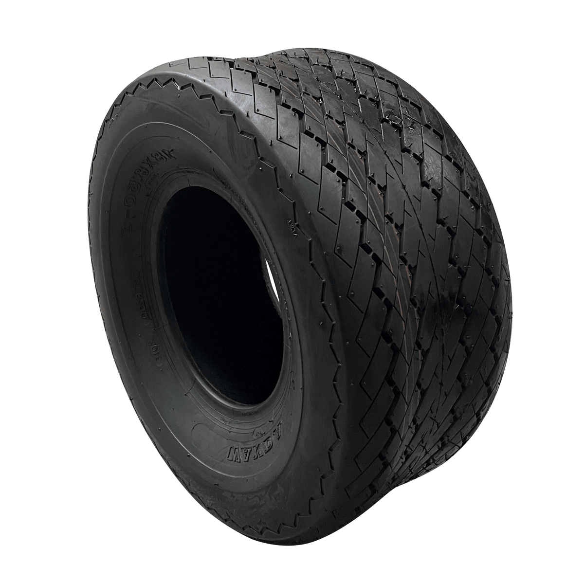 STEELENG 18″x8.5″-8″ Sawtooth (Standard Golf Cart Tire)