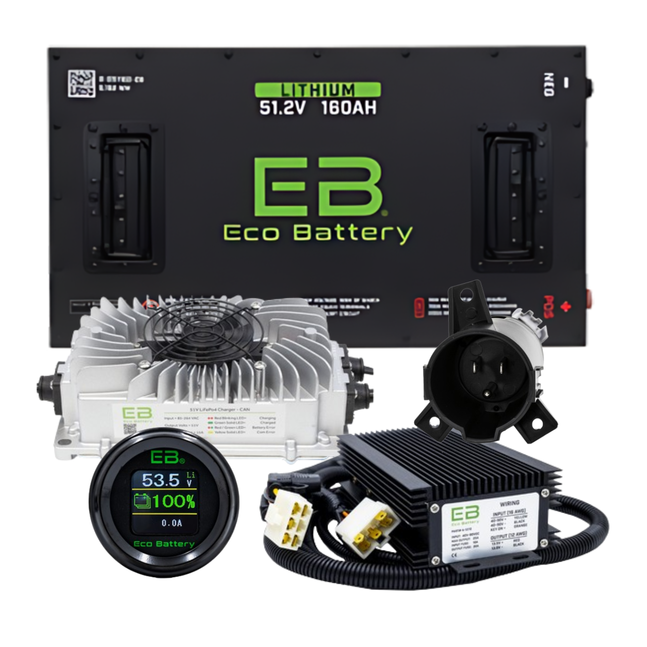 Eco Battery 48v 160ah Gen2 Lithium Bundle