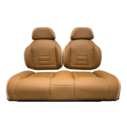 TruTemp Cognac Mariner Dream high back golf cart seat color option