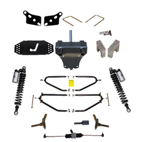 Jake's Long Arm Travel Lift Kit for E-Z-GO TXT/T48 Electric (Years 2013.5-Up) W/ UPDATED EXTERNAL RESERVOIR SHOCKS