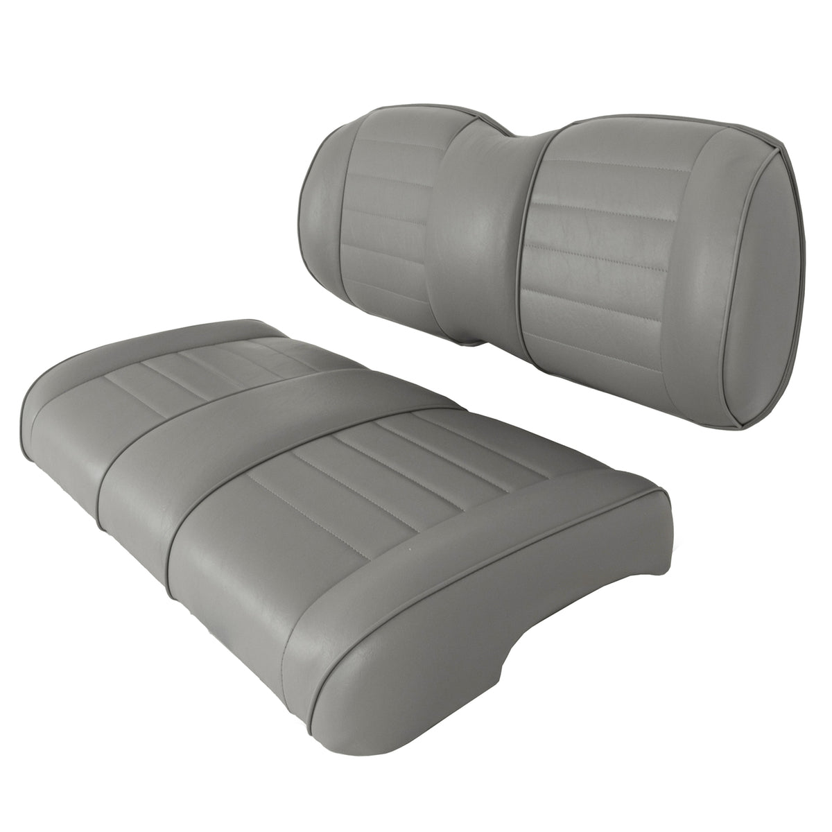 Club Car Precedent Onward Tempo Premium OEM Style Front Replacement Gray Seat Assemblies