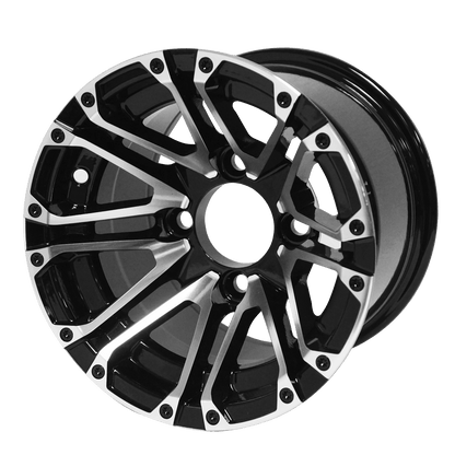 WH1006 - SGC 10″ Lancer Machined/Black Wheel