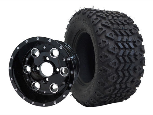 WH1008 10" Pioneer - Black and TR1007 20" X10 -10 DOT All Terrain Tire