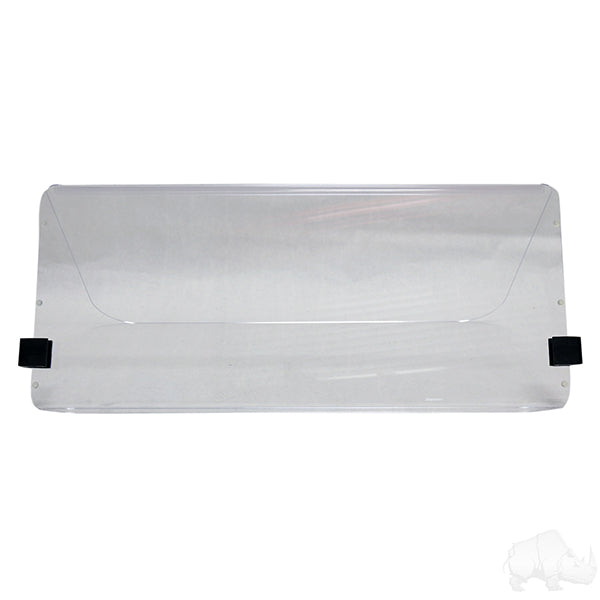 Club Car Old Style 82-00  Clear 2 Piece Folding Windshield