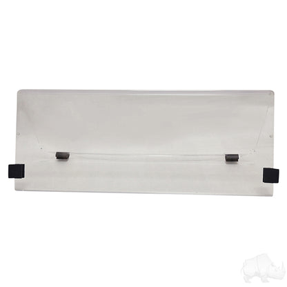 Club Car Prec/Onward/Tempo  Clear 2 Piece Folding Windshield