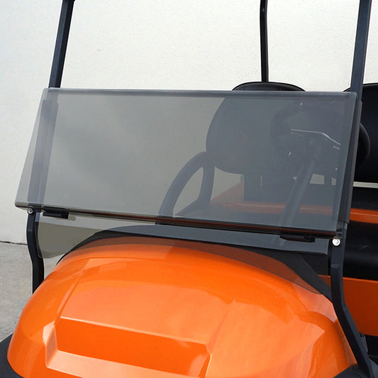 Tinted 2 Piece Windshield - Club Car Tempo, Onward, Precedent - Impact Resistant (1/4” Thick)