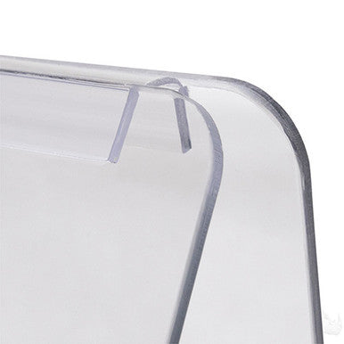 Yamaha G9,G2  Impact Modified Clear 2 Piece Folding Windshield