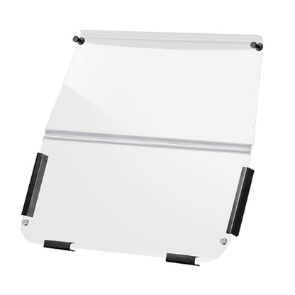 Clear Folding Acrylic Windshield with Magnetic Catch