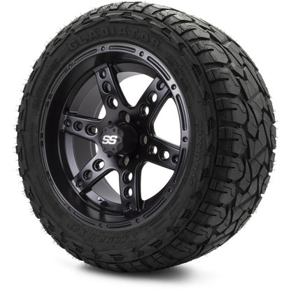14" MODZ Reef Matte Black - Tire and Wheel Combo
