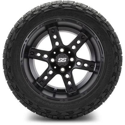 14" MODZ Reef Matte Black - Tire and Wheel Combo