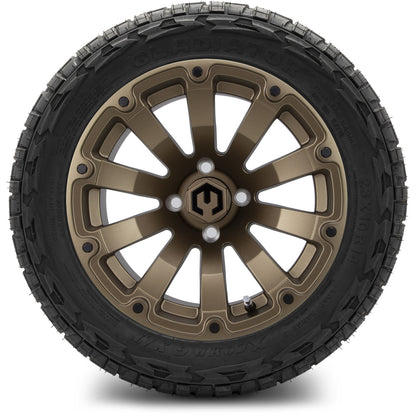 14" MODZ Bomber Matte Bronze - Tire and Wheel Combo