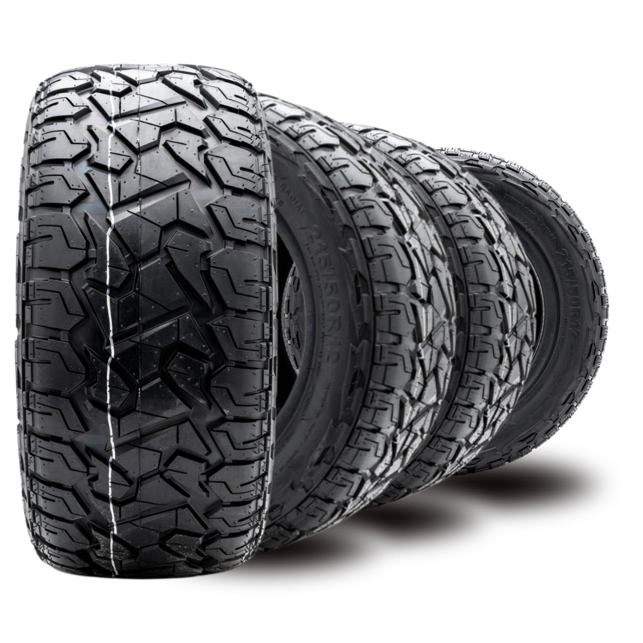 XCOMP Gladiator Street Tire 215/50R12 - Set of 4