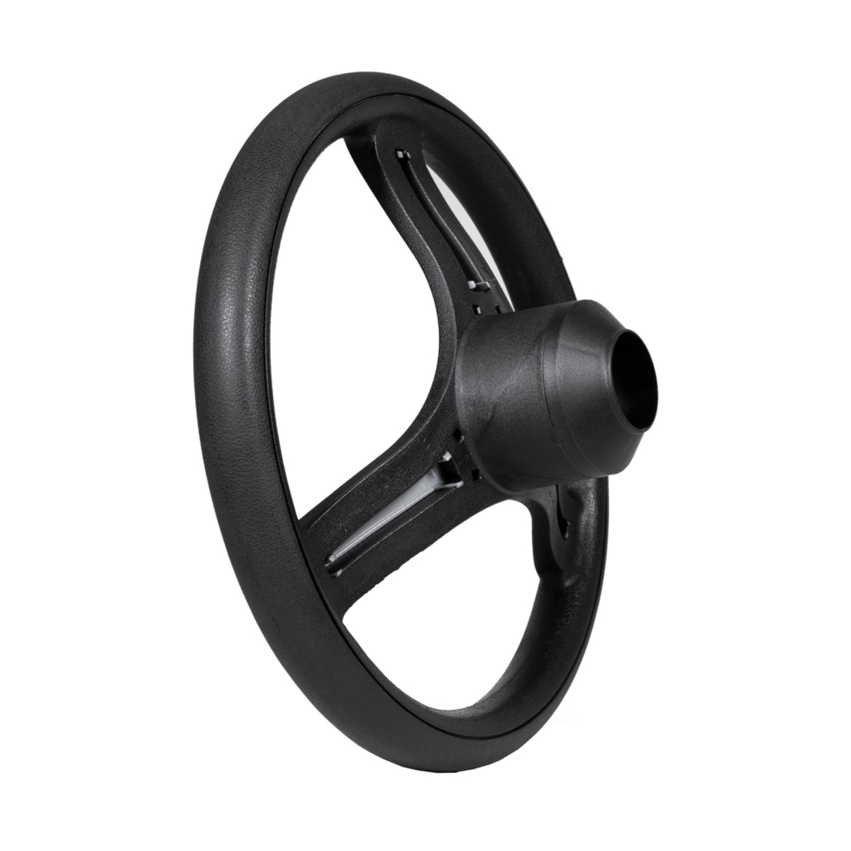 Gussi Italia® Brenta Black/Carbon Fiber Steering Wheel for E-Z-GO