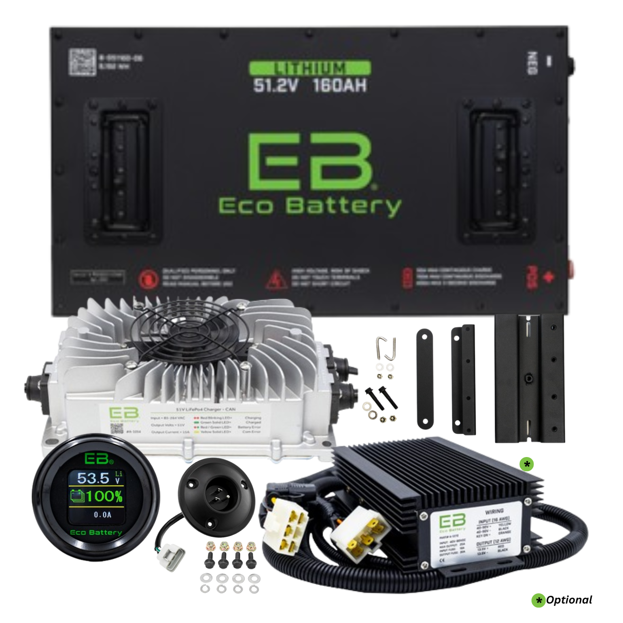 Eco Battery 48v 160ah Gen2 Lithium Bundle