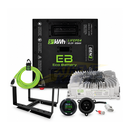 Eco Battery 48V 105Ah Thru-Hole Bundle - Select your Cart