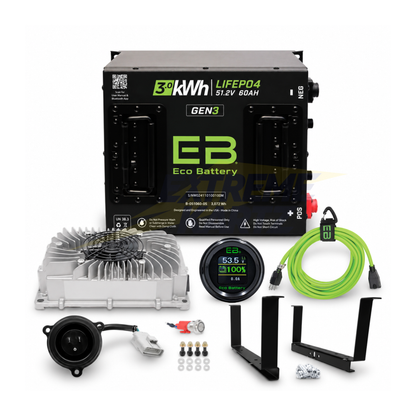 Eco Battery 48V 60Ah Lithium Bundle Kit