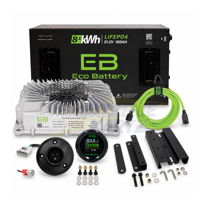 Eco Battery 48v 160ah Lithium Bundle Kit - Select your Cart