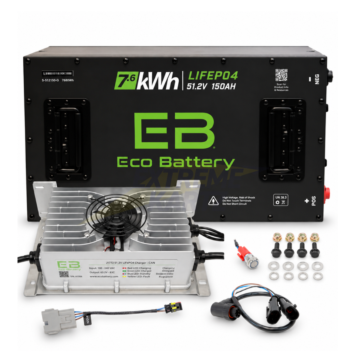 Eco Battery 48v 150ah Lithium Bundle