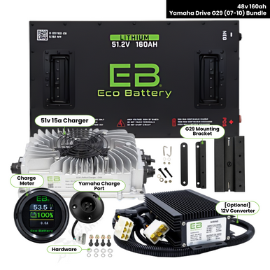 Yamaha Drive / G29 2007-2010 - Eco Battery 48V 160AH Bundle