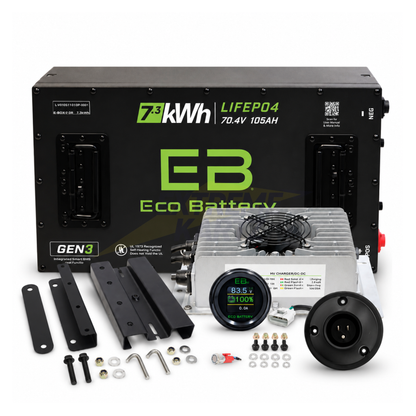 Eco Battery 70V 105Ah Lithium Battery Bundle