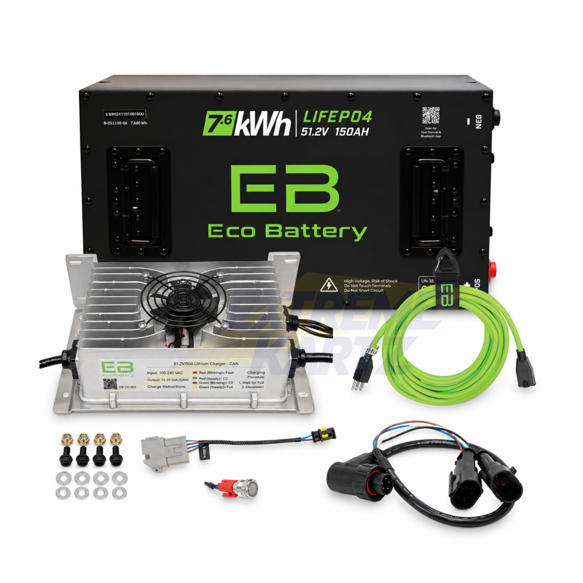 Eco Battery 48v 150ah Lithium Bundle