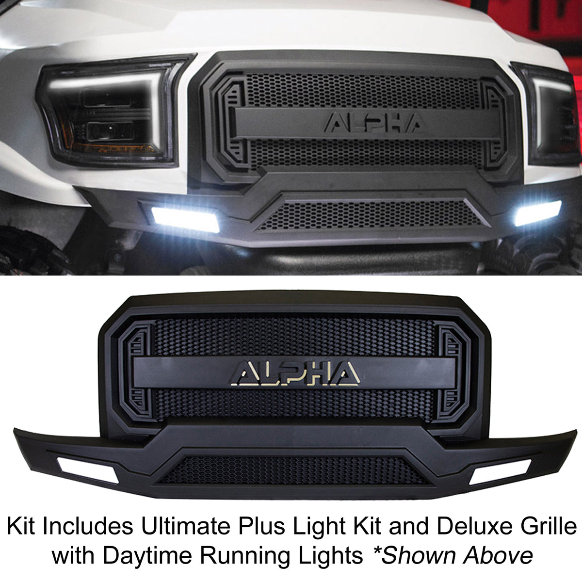 Alpha Offroad Body Kit for Club Car Prec, Onward, Tempo - Strata Camo