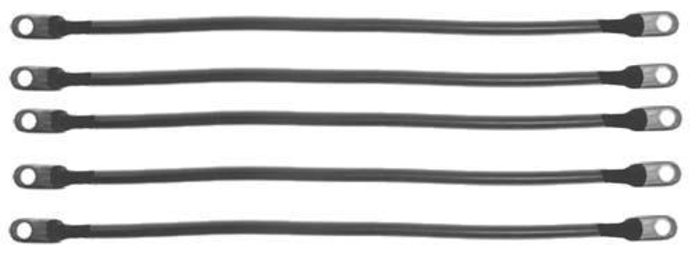 6 Gauge 48V 14″ Battery Cable Set For Club Car DS (Years 1995-Up)