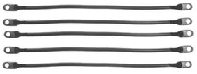 6 Gauge 48V 14″ Battery Cable Set For Club Car DS (Years 1995-Up)