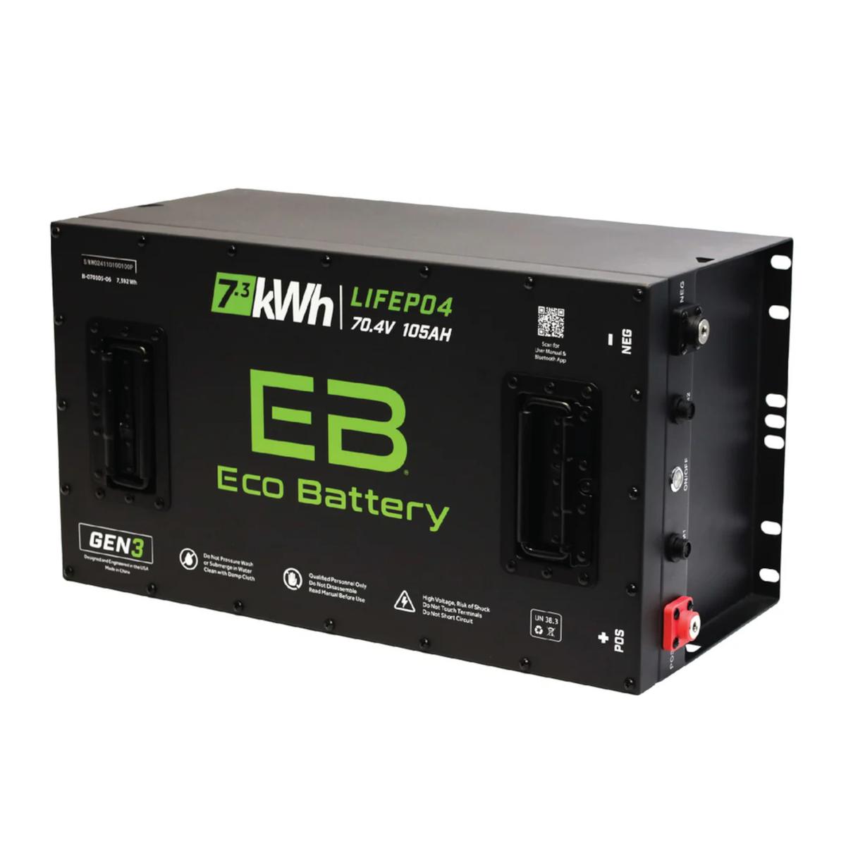 70V 105Ah GEN3 LifePo4 Individual Battery