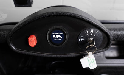 Optional Real-time, dash mounted State of Charge meter