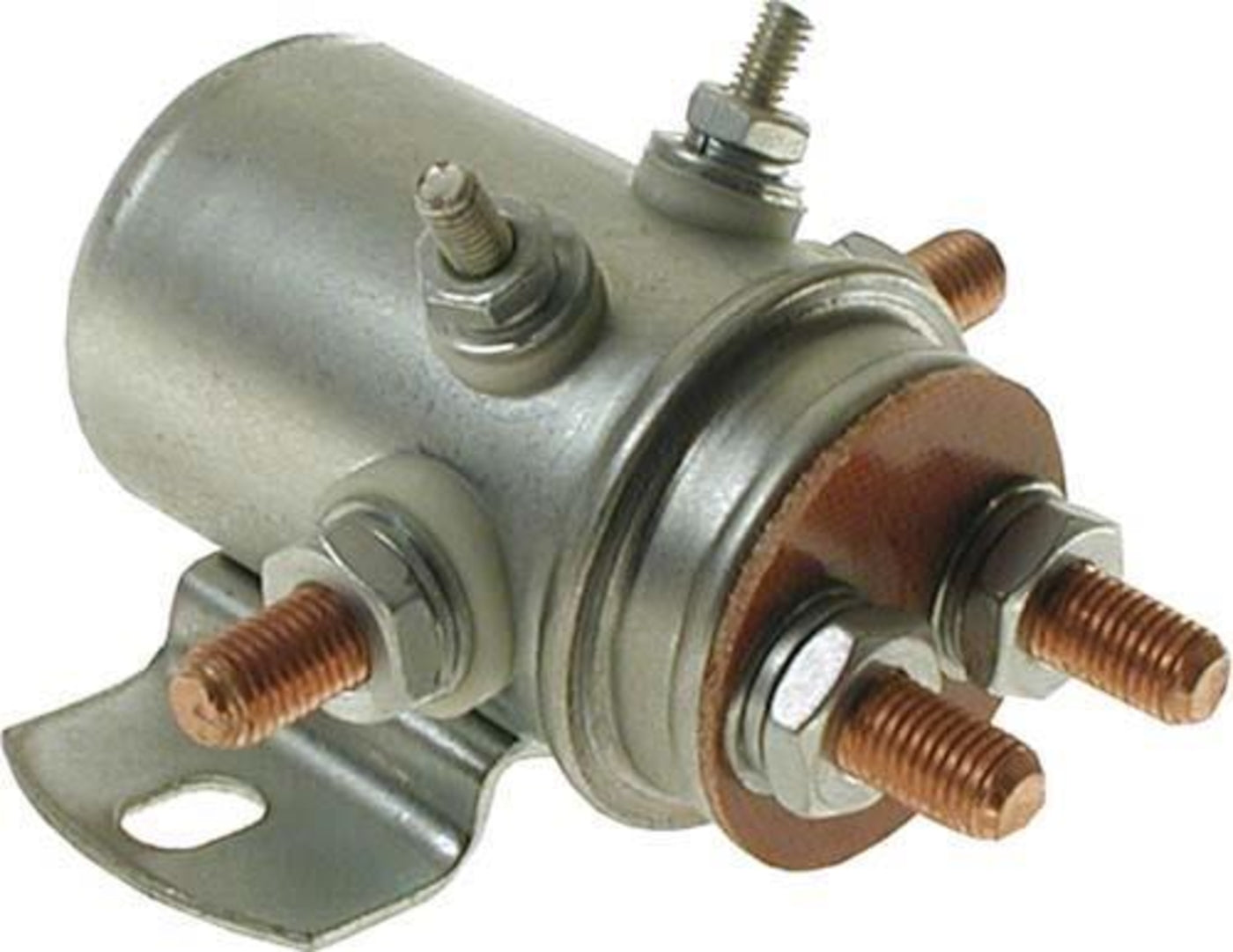 12-Volt 12V, 6 Terminal Solenoid With Copper Contacts