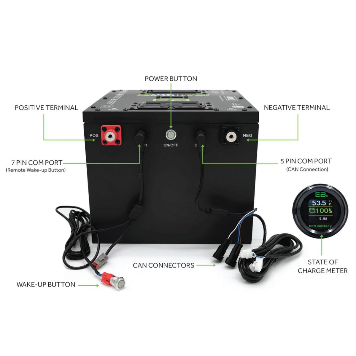 70V 105Ah GEN3 LifePo4 Individual Battery