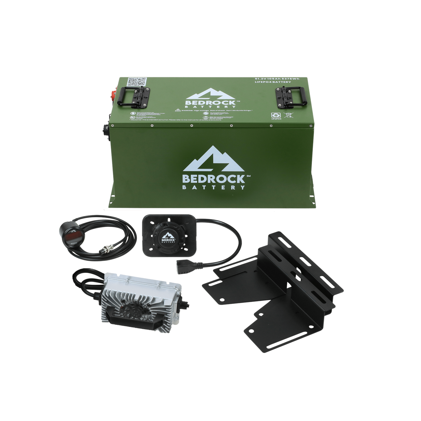 Bedrock Battery 48V 105Ah Slim Lithium Conversion Kit