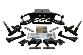 LKDS01 Lift Kit - 6" Heavy Duty Double A-Arm for Club Car DS 2003+ w/ Plastic Caps
