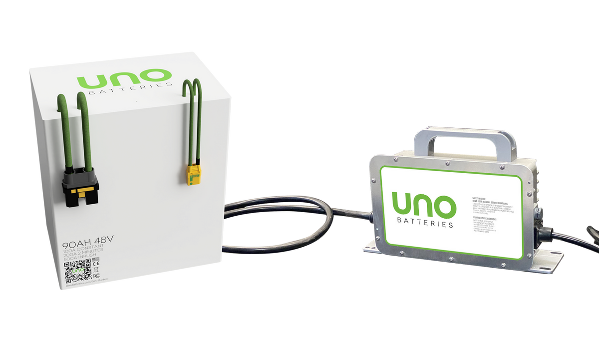 UNO Lithium Ion Battery 48V 90Ah Single Bank Drop-in-ready