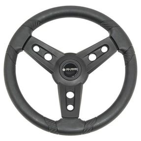 Lugana Rigid Molding Steering Wheel (BLK) Includes CC Precedent HUB