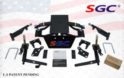 SGC Lift Kit - 6 Heavy Duty Double A-Arm Suspension For Club Car Carryall/Villager (1996-2011)