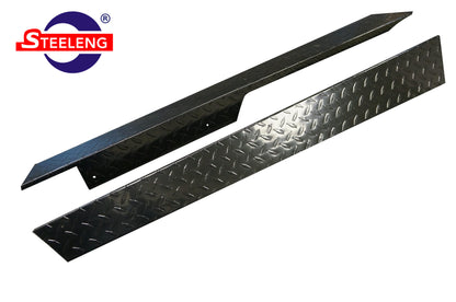 Club Car Precedent Black Powder Coat Rocker Panel Set.