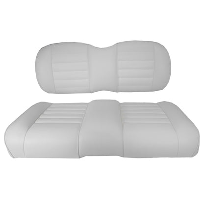 E-Z-GO RXV Premium OEM Style Front Replacement White Seat Assemblies