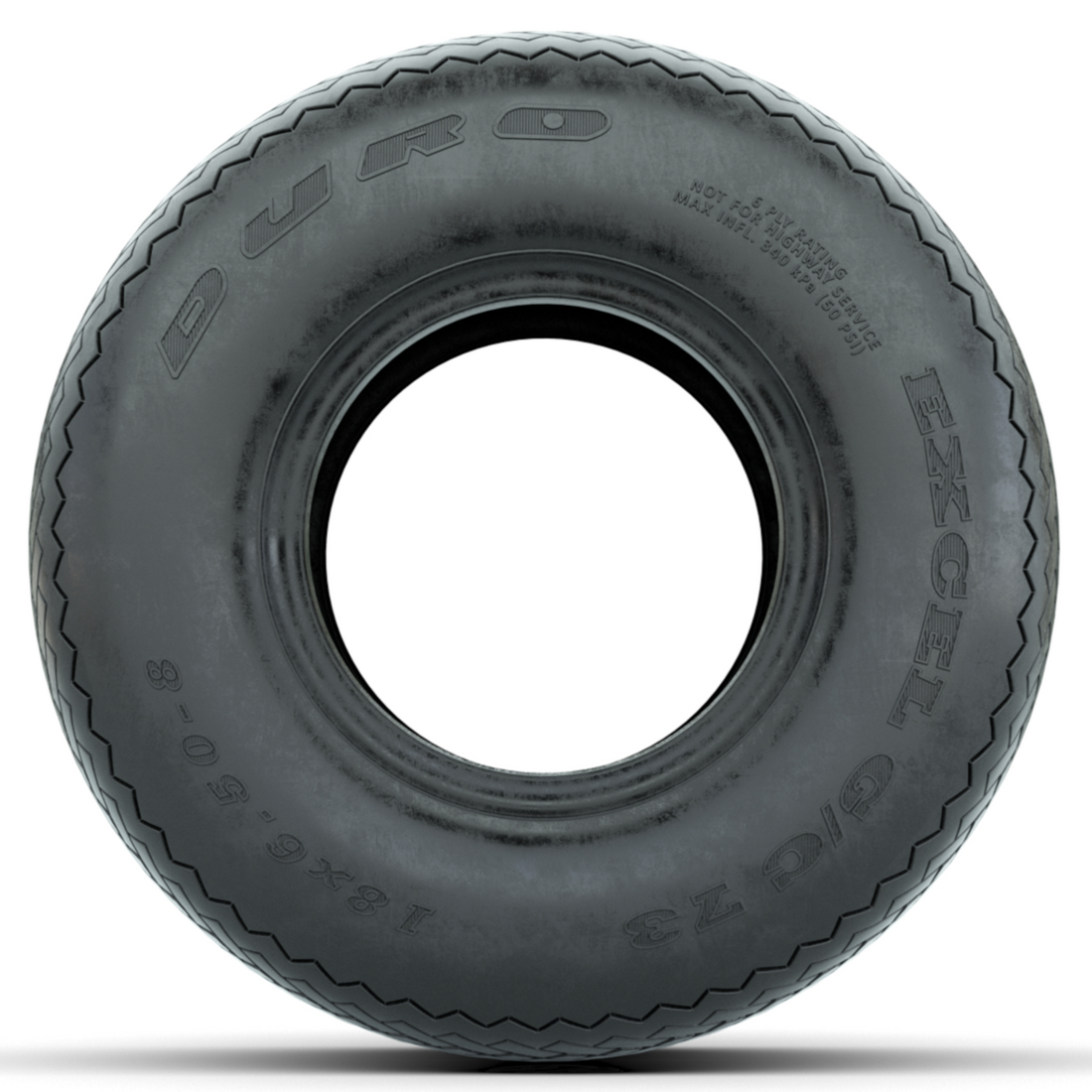 18x6.50-8 Sawtooth Street Tire (No Lift Required) – Extreme Kartz
