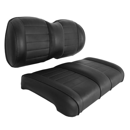 Club Car Precedent Onward Tempo Premium OEM Style Front Replacement Black Seat Assemblies