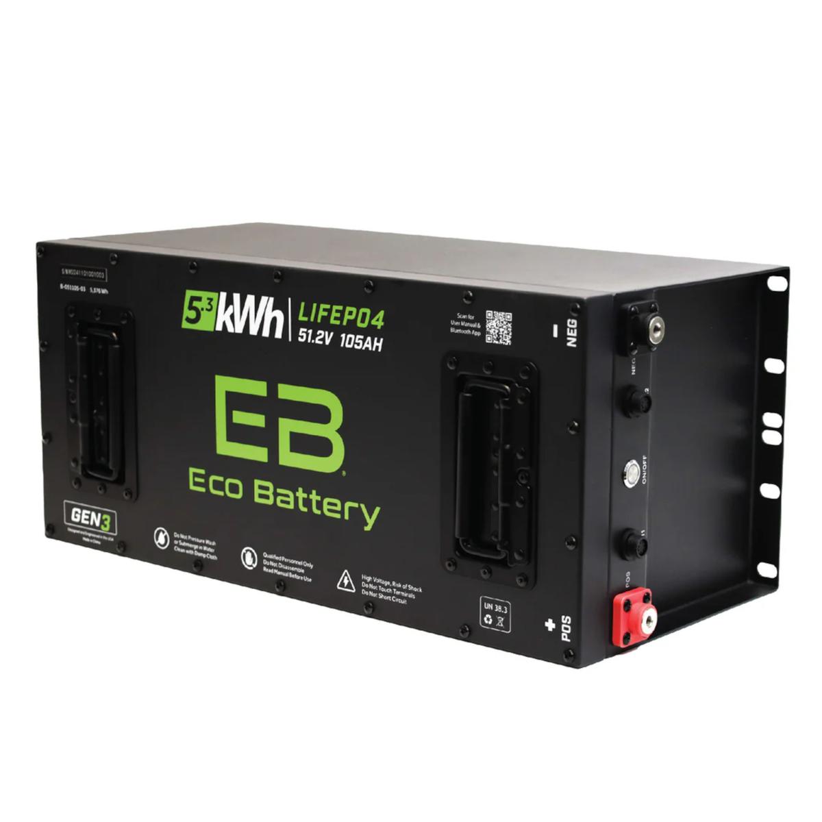 48V 105Ah GEN3 Eco Skinny Battery Individual
