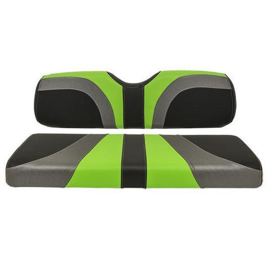 Blade Front Seat Cover Club Car Prec Cfblack, Charcoal, Lime Green