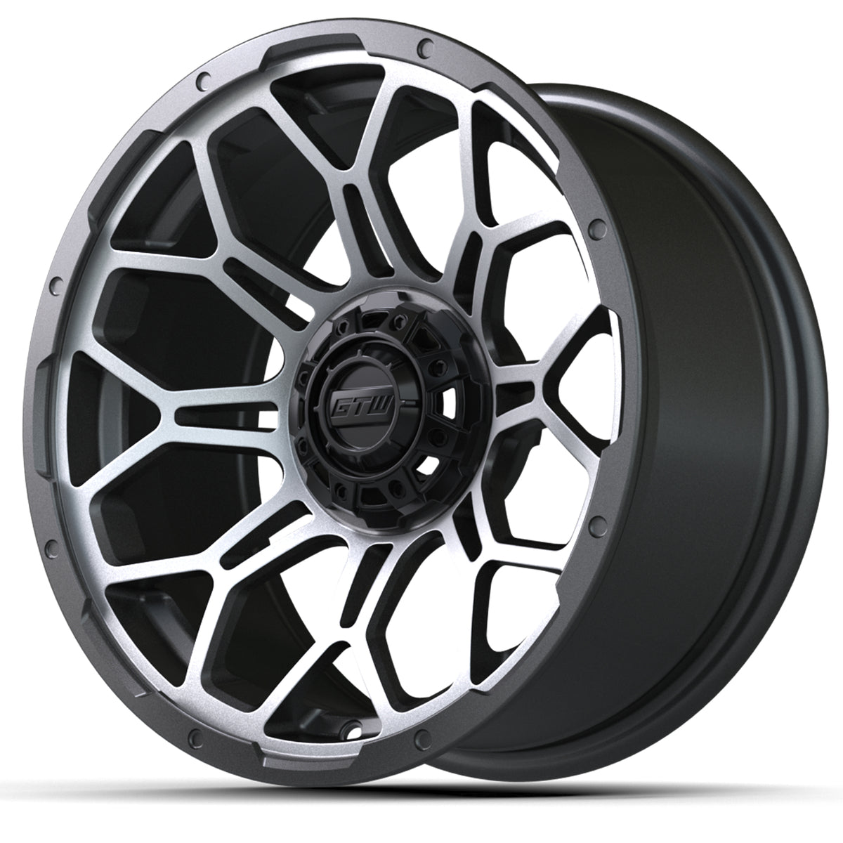 15x7 GTW® Bravo Wheel (Matte Gray)