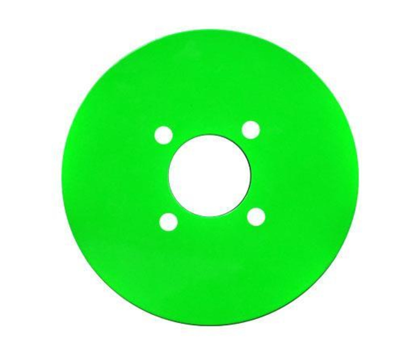 Set of (4) MadJax® Green Aluminum Wheel Plates (For 12” / 14”)