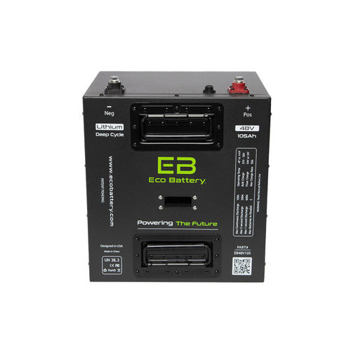 Eco 48V 105Ah LifePo4 Battery "Thru Hole"