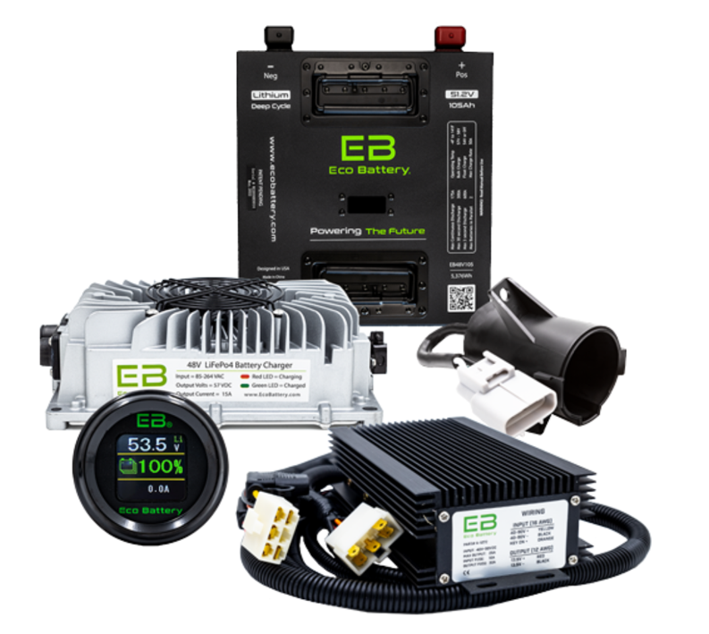 Eco Battery 48V 105Ah GEN2 Thru hole Bundle