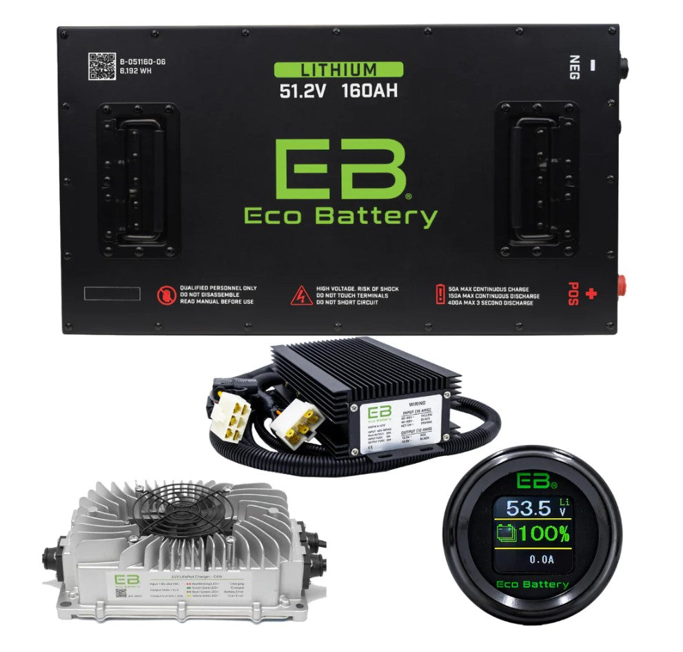 Eco Battery 48v 160ah Gen2 Lithium Bundle