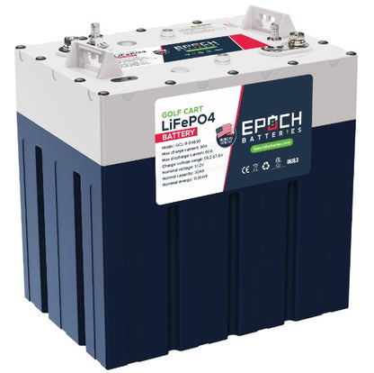 Epoch 48V Golf Cart Lithium Battery Kit (30ah drop-ins)