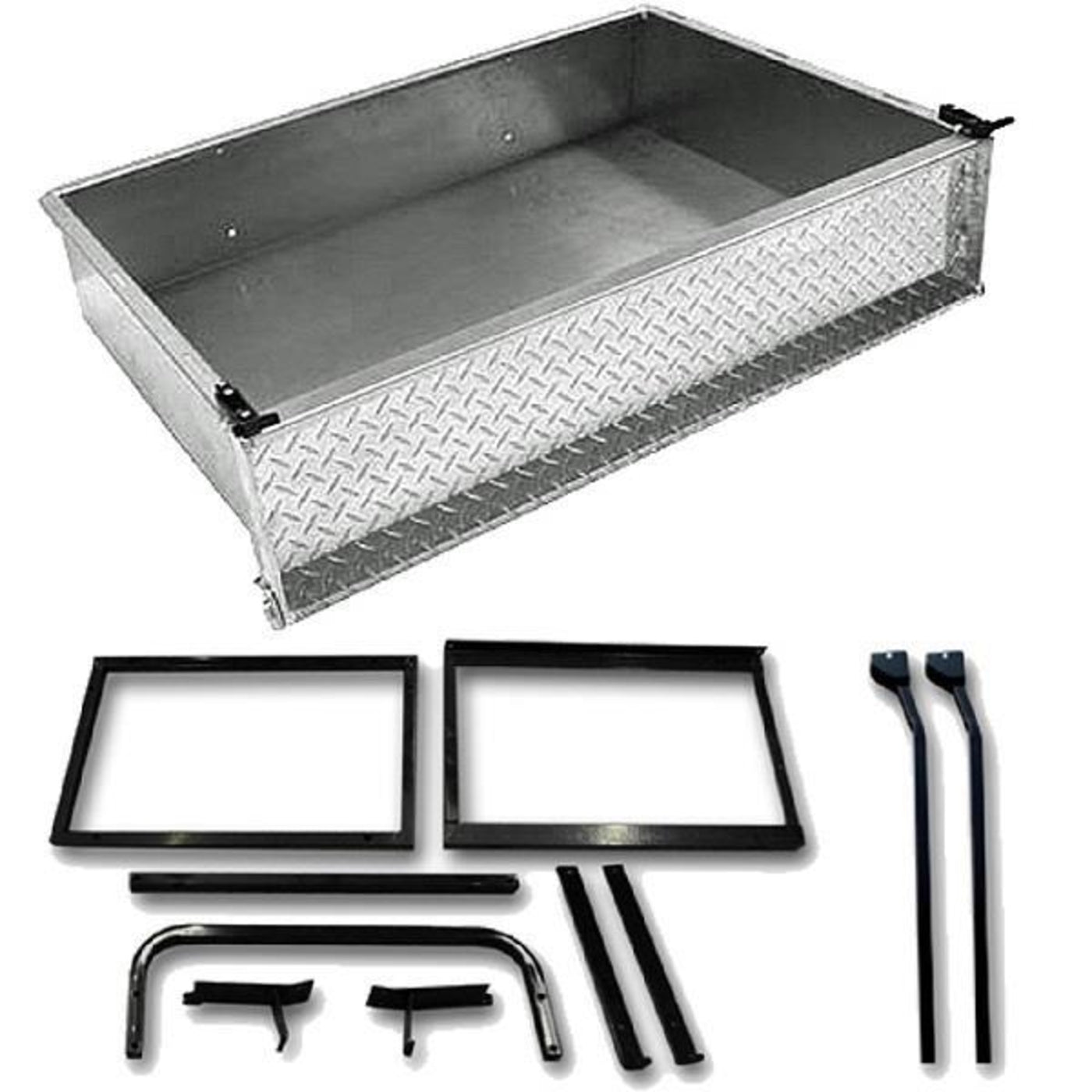 Cargo Box Kit, Alum Club Car Prec 2004-Up